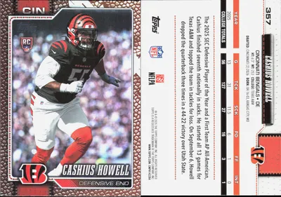 Cashius Howell card