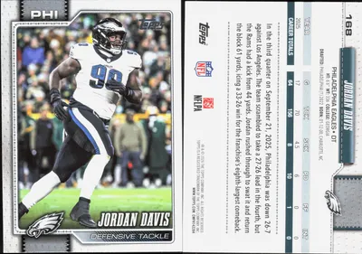 Jordan Davis — 2026 Topps Flagship