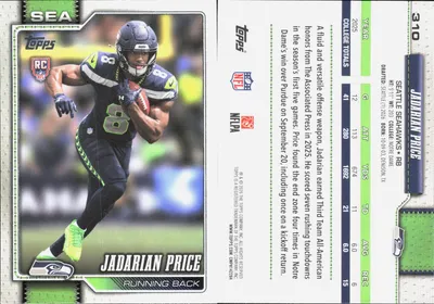 Jadarian Price — 2026 Topps Flagship