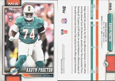 Kadyn Proctor — 2026 Topps Flagship
