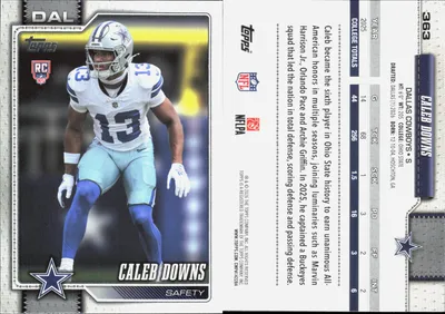 Caleb Downs card