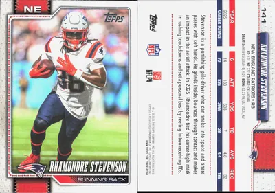 Rhamondre Stevenson 2026 Topps Flagship