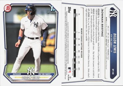 Dillon Lewis — 2026 Topps Bowman