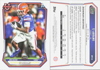 TJ Abrams — 2026 Topps Bowman