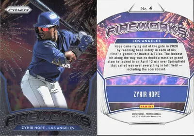Zyhir Hope — 2026 Panini Prizm