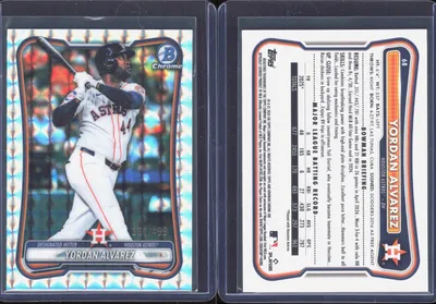 Yordan Alvarez — 2026 Topps Bowman Chrome Geometric Refractor