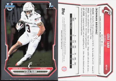 Cole Tabb — 2026 Topps Bowman