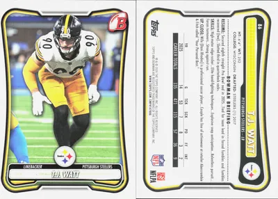 T.J. Watt 2026 Topps Bowman