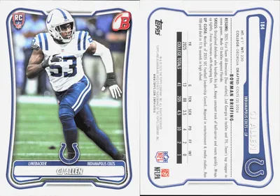 CJ Allen — 2026 Topps Bowman