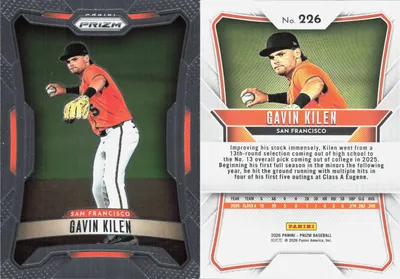 Gavin Kilen — 2026 Panini Prizm
