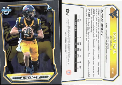 Scotty Fox Jr. — 2026 Topps Bowman