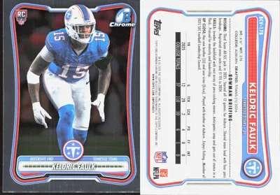 Keldric Faulk — 2026 Topps Bowman