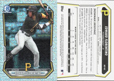 Edward Florentino — 2026 Topps Bowman Mojo Refractor