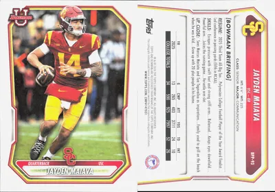 Jayden Maiava — 2026 Topps Bowman