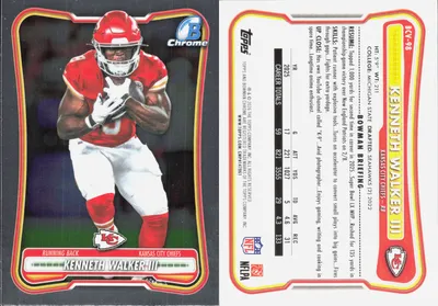 Kenneth Walker III 2026 Topps Bowman