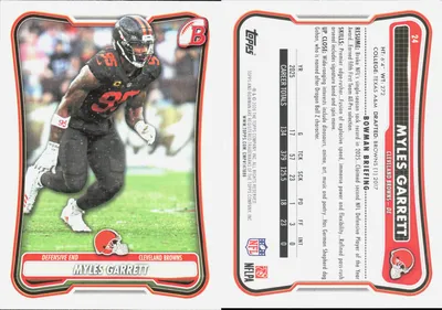Myles Garrett 2026 Topps Bowman