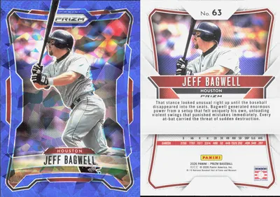 Jeff Bagwell — 2026 Panini Prizm Prizms Blue Ice