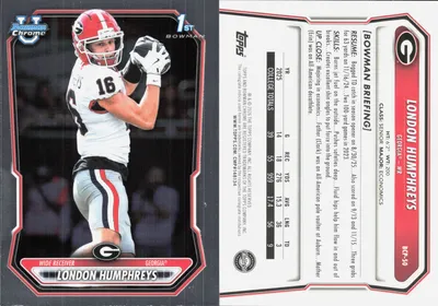 London Humphreys — 2026 Topps Bowman