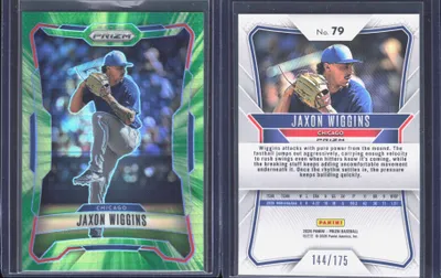 Jaxon Wiggins — 2026 Panini Prizm Prizms Hyper