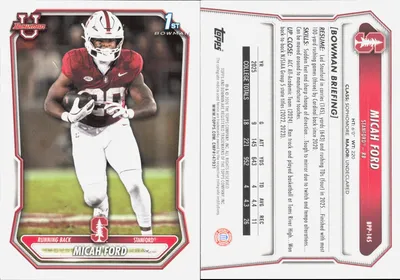 Micah Ford — 2026 Topps Bowman University