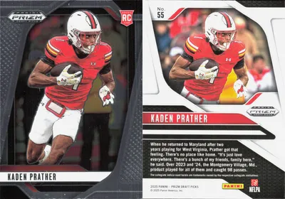Kaden Prather 2025 Panini Prizm Draft Picks