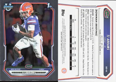 TJ Abrams card