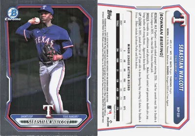 Sebastian Walcott — 2026 Topps Bowman Chrome