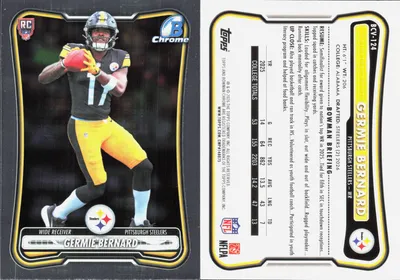 Germie Bernard — 2026 Topps Bowman