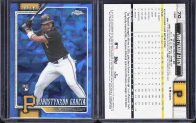 Jhostynxon Garcia — 2026 Topps Topps Chrome Sapphire Edition