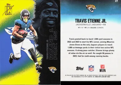 Travis Etienne Jr. 2025 Topps Signature Class
